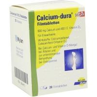 CALCIUM DURA Vit D3 Filmtabletten 20 St kaufen und sparen