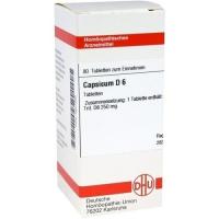 CAPSICUM D 6 Tabletten 80 St über kaufen und sparen