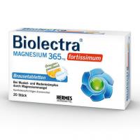 BIOLECTRA Magnesium 365 fortissimum Orange Br.Tab 20 St