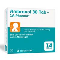 AMBROXOL 30 Tab-1A Pharma Tabletten 20 St kaufen und sparen