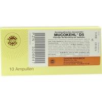 MUCOKEHL Ampullen D 5 10X1 ml über kaufen und sparen