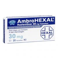 AMBROHEXAL Hustenlöser 30 mg Tabletten 20 St kaufen und sparen