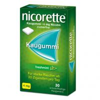 NICORETTE 4 mg freshmint Kaugummi 30 St kaufen und sparen