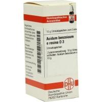 ACIDUM BENZOICUM E Resina D 3 Globuli 10 g kaufen und sparen