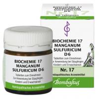 BIOCHEMIE 17 Manganum sulfuricum D 6 Tabletten 80 St