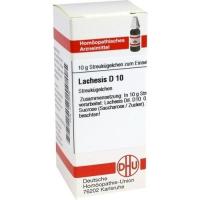 LACHESIS D 10 Globuli 10 g über kaufen und sparen