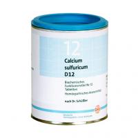 BIOCHEMIE DHU 12 Calcium sulfuricum D 12 Tabletten 1000 St