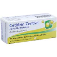 CETIRIZIN Zentiva 10 mg Filmtabletten 50 St kaufen und sparen