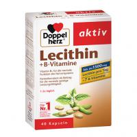 DOPPELHERZ Lecithin+B-Vitamine Kapseln 40 St kaufen und sparen