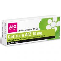 CETIRIZIN AbZ 10 mg Filmtabletten 20 St kaufen und sparen