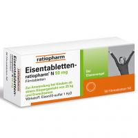 EISENTABLETTEN-ratiopharm N 50 mg Filmtabletten 50 St