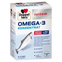 DOPPELHERZ Omega-3 Konzentrat system Kapseln 120 St