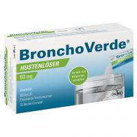 BRONCHOVERDE Hustenlöser 50 mg Granulat 10 St kaufen und sparen