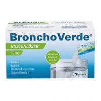 BRONCHOVERDE Hustenlöser 50 mg Granulat 20 St kaufen und sparen