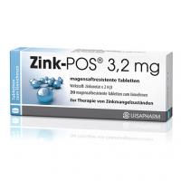 ZINK POS 3,2 mg magensaftresistente Tabletten 20 St