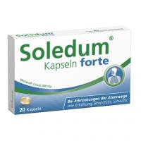 SOLEDUM Kapseln forte 200 mg 20 St über kaufen und sparen