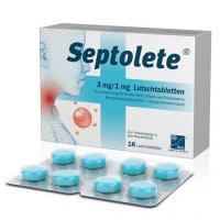 SEPTOLETE 3 mg/1 mg Lutschtabletten 16 St kaufen und sparen