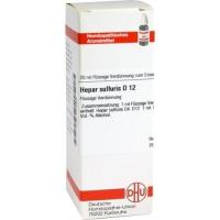 HEPAR SULFURIS D 12 Dilution 20 ml über kaufen und sparen