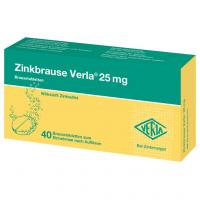 ZINKBRAUSE Verla 25 mg Brausetabletten 40 St kaufen und sparen