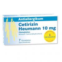 CETIRIZIN Heumann 10 mg Filmtabletten 7 St kaufen und sparen