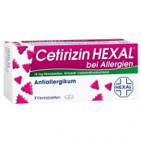 CETIRIZIN HEXAL Filmtabletten bei Allergien 7 St kaufen und sparen