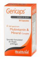 Health Aid Gericaps Multinutrient 30Cap. Health Aid