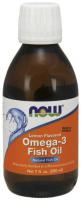 Now Foods Omega-3 Fischöl Flüssig Zitrone 200 Ml 200 Ml