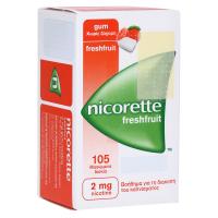 Nicorette 2mg freshfruit Kaugummi 105 Stück kaufen und sparen