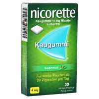 Nicorette 4mg freshmint Kaugummi 30 Stück kaufen und sparen