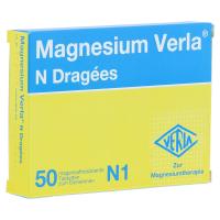 Magnesium Verla N Dragees Tabletten magensaftresistent 50 Stück