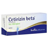 Cetirizin beta Filmtabletten 50 Stück kaufen und sparen