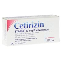 Cetirizin STADA 10mg Filmtabletten 20 Stück kaufen und sparen