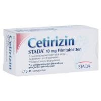 Cetirizin STADA 10mg Filmtabletten 50 Stück kaufen und sparen