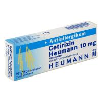 Cetirizin Heumann 10mg Filmtabletten 20 Stück kaufen und sparen