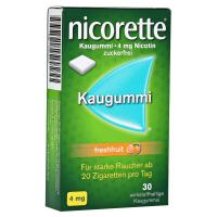 Nicorette 4mg freshfruit Kaugummi 30 Stück kaufen und sparen