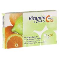 VITAMIN C 300+Zink 5 retard Kapseln 20 Stück kaufen und sparen