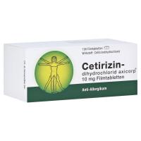 Cetirizindihydrochlorid axicorp 10mg Filmtabletten 100 Stück