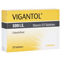 VIGANTOL 500 I.E. Vitamin D3 Tabletten 50 Stück kaufen und sparen