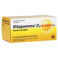 VITAGAMMA D3 2.000 I.E. Vitamin D3 NEM Tabletten 100 Stück