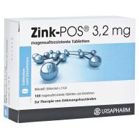 Zink-POS 3,2mg Tabletten magensaftresistent 100 Stück