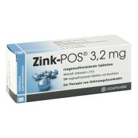 Zink-POS 3,2mg Tabletten magensaftresistent 50 Stück