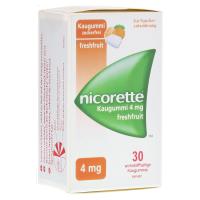 Nicorette 4mg freshfruit Kaugummi 30 Stück kaufen und sparen