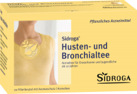 SIDROGA Husten- und Bronchialtee Filterbeutel 20 St