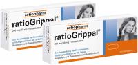 Ratiogrippal 200 mg - 30 mg 2 x 20 Filmtabletten