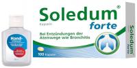 Soledum Kapseln Forte 100 Kapseln + gratis Handreinigungsgel 50 ml