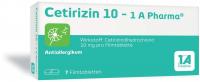 Cetirizin 10 1A Pharma 7 Filmtabletten