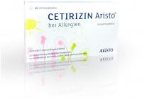 Cetirizin Aristo bei Allergien 10 mg Filmtabletten 20 Filmtabletten