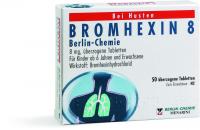 Bromhexin 8 Berlin Chemie 50 Dragees kaufen und sparen