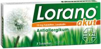 Lorano akut Antiallergikum 7 Tabletten