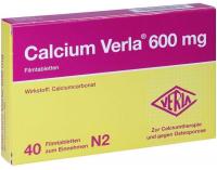 Calcium Verla 600 mg 40 Filmtabletten kaufen und sparen